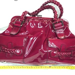SEXY AND LUXURIOUS RASPBERRY VALENTINO PURSE